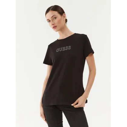 Zdjęcie Guess T-Shirt V3BI11 J1314 Czarny Regular Fit