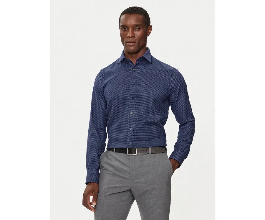 obrazek 1 Michael Kors Koszula MK0DS01368 Granatowy Regular Fit