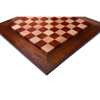 Zdjęcie Prestiżowa szeroka plansza z drewna klonowego i padauk - The Chess Empire