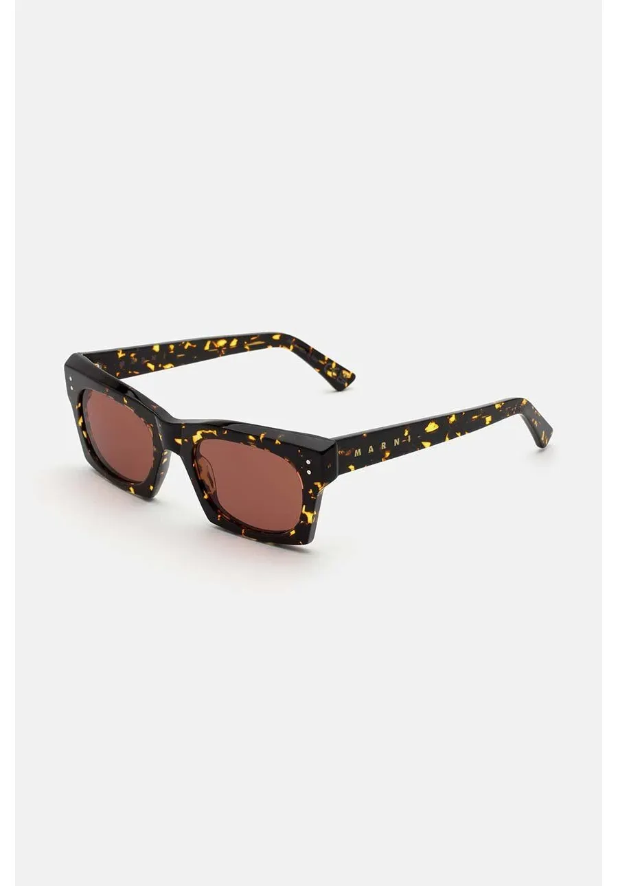 obrazek 1 Marni okulary przeciwsłoneczne Edku Maculato kolor brązowy EYMRN00055 002 2B3