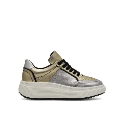 Zdjęcie Eva Minge Sneakersy VANESSA-0481 Srebrny