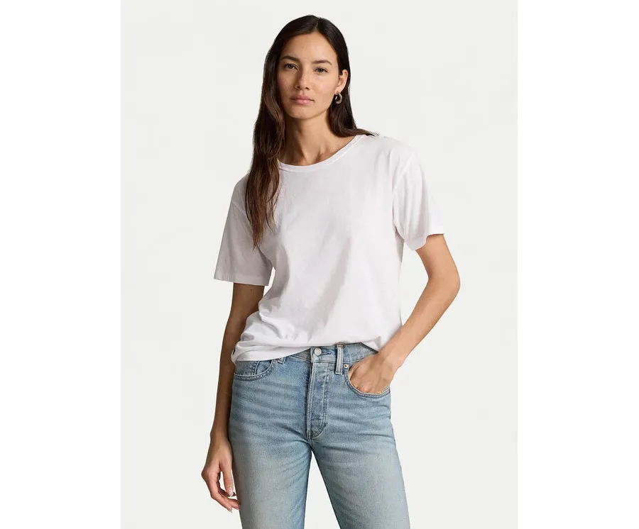 obrazek 1 Polo Ralph Lauren T-Shirt 211891561001 Biały Relaxed Fit