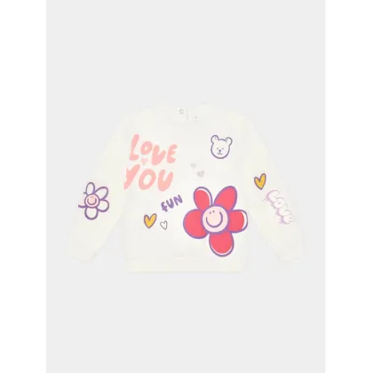 Zdjęcie OVS Bluza 1827364 Biały Regular Fit