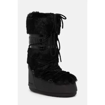 Zdjęcie Moon Boot śniegowce MB ICON FAUX FUR kolor czarny 80D1408900 N001