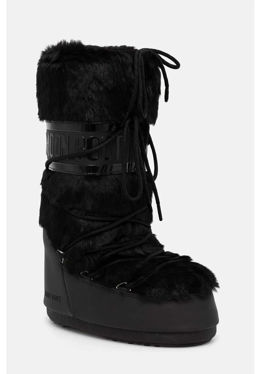 obrazek 1 Moon Boot śniegowce MB ICON FAUX FUR kolor czarny 80D1408900 N001