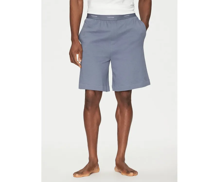 obrazek 1 Calvin Klein Underwear Szorty piżamowe 000NM2707E Niebieski Regular Fit