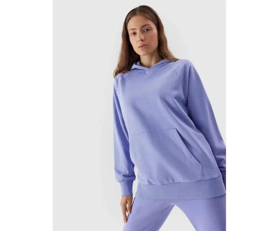 obrazek 1 4F Bluza 4FAW23TSWSF0725 Niebieski Regular Fit