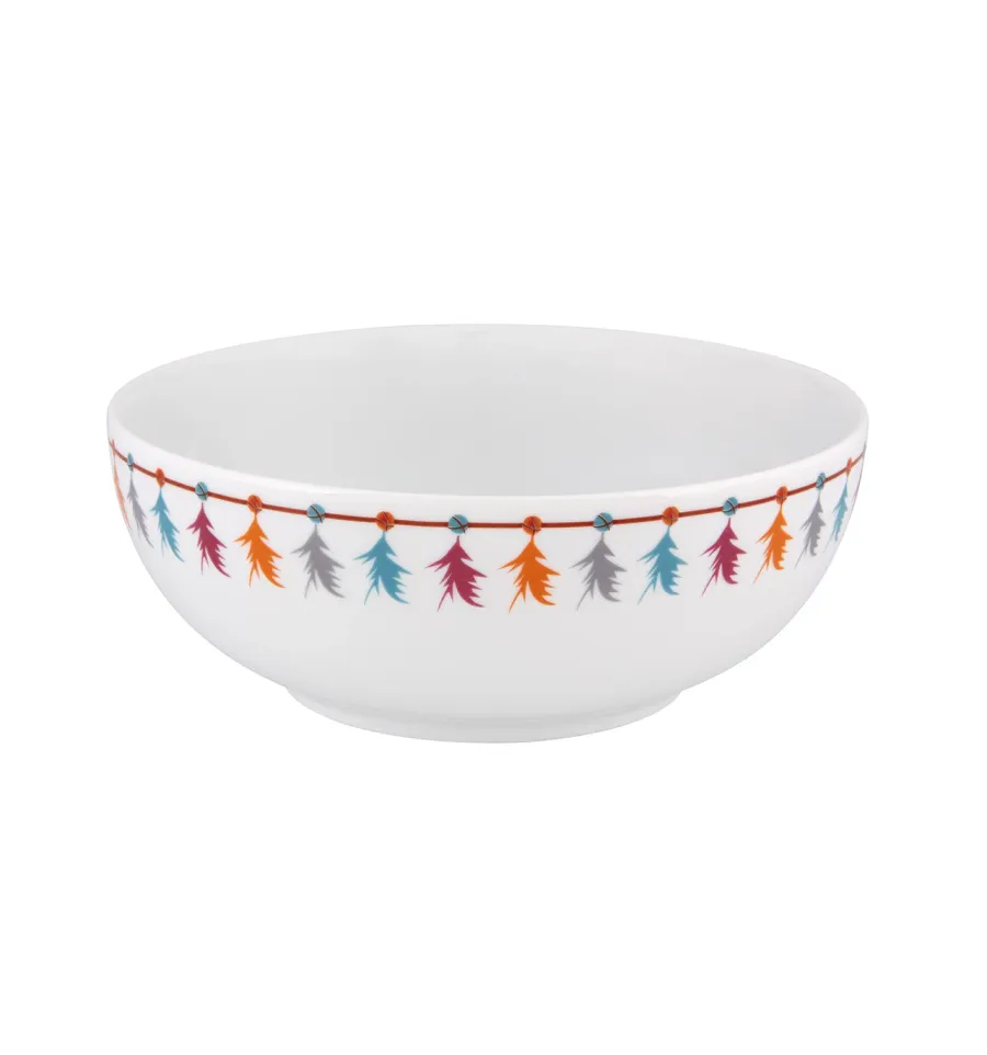 obrazek 1 Porcelanowa miska na płatki z meksykańskimi motywami ozdobnymi - Vista Alegre