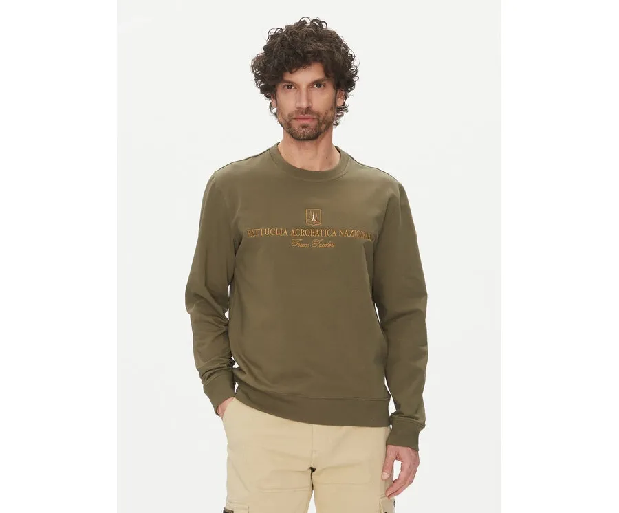 obrazek 1 Aeronautica Militare Bluza 251FE2005F459 Khaki Regular Fit