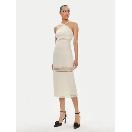 Zdjęcie Patrizia Pepe Sukienka letnia 2A2729/A268-W362 Écru Slim Fit