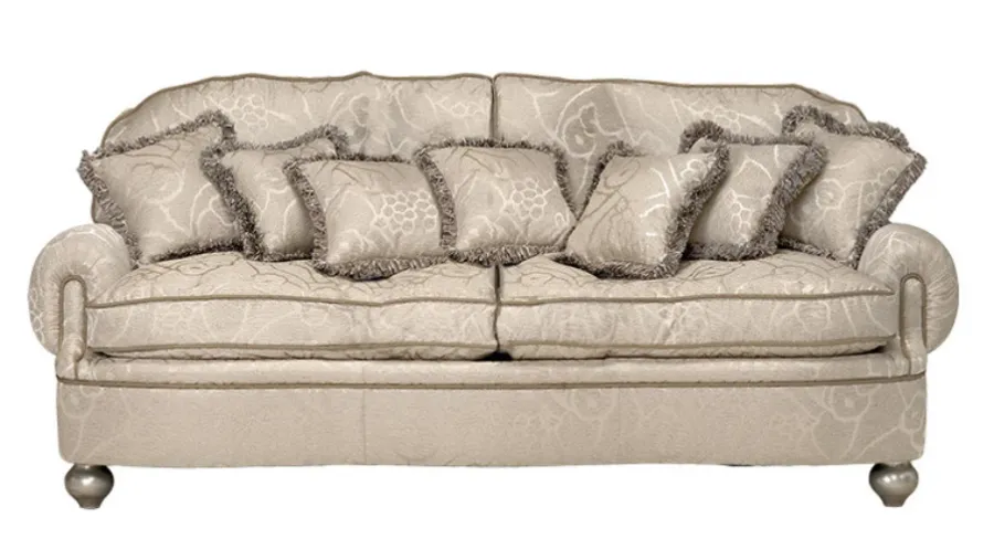 obrazek 1 Śliczna dwu-osobowa włoska sofa z czterema poduszkami
