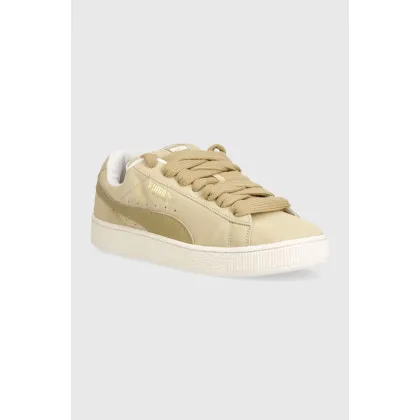 Zdjęcie Puma sneakersy skórzane Suede XL kolor beżowy 395205