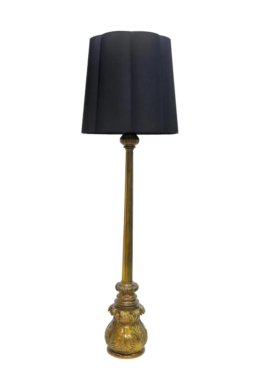 obrazek 2 Elegancka ręcznie rzeźbiona lampa podłogowa