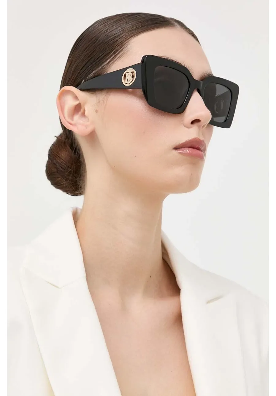 obrazek 1 Burberry okulary przeciwsłoneczne DAISY damskie kolor czarny 0BE4344