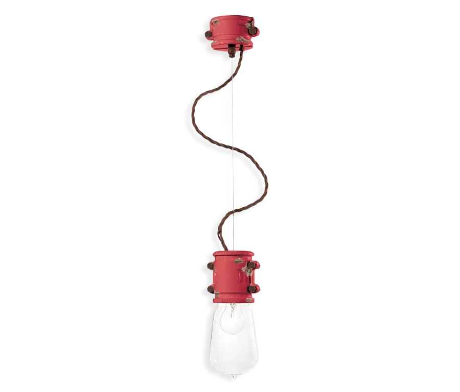 obrazek 4 Wyjątkowa mała lampa wisząca Urban w stylu retro