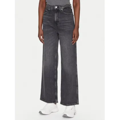 Zdjęcie Tommy Jeans Jeansy Claire DW0DW20660 Szary Wide Leg