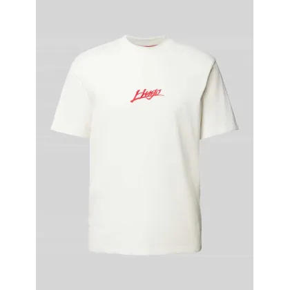 Zdjęcie T-shirt o kroju regular fit z okrągłym dekoltem model ‘Dlogotee’