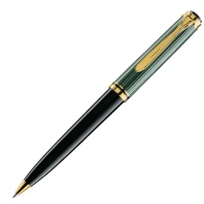 Picture A fantastic pen from the Souveran K600 Black-Green series as a gift