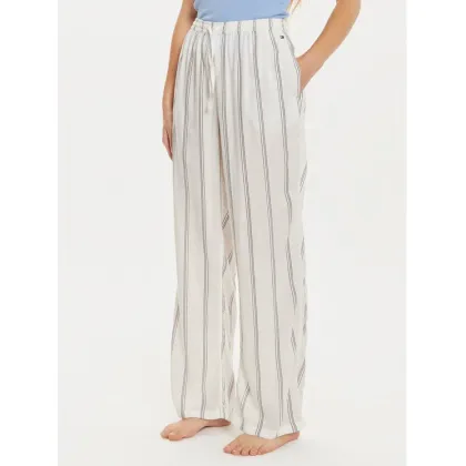 Zdjęcie Tommy Hilfiger Spodnie piżamowe UW0UW05612 Écru Regular Fit