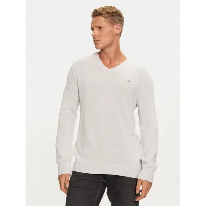 Zdjęcie Tommy Jeans Sweter Essential DM0DM19429 Błękitny Slim Fit