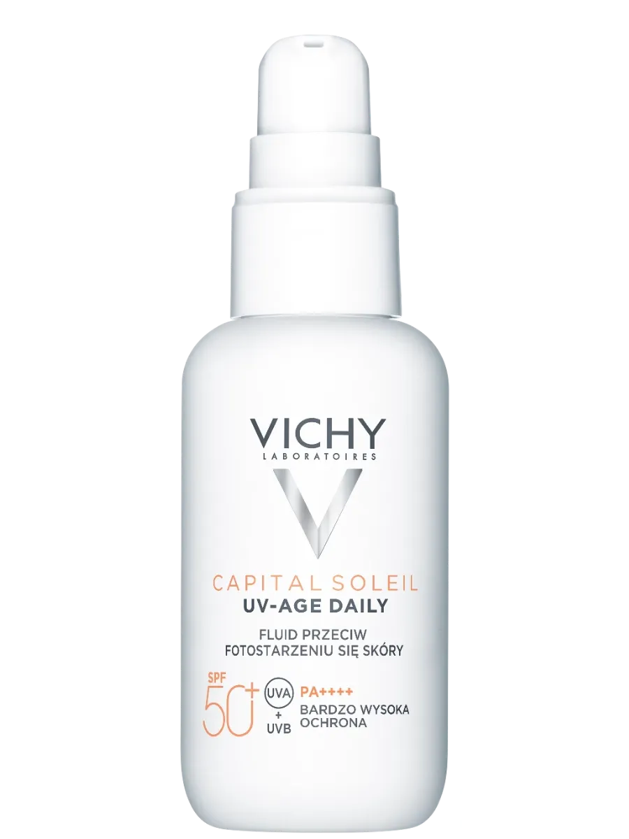 obrazek 1 Vichy Capital Soleil Uv-Age Daily Fluid do twarzy SPF50+  40 ml