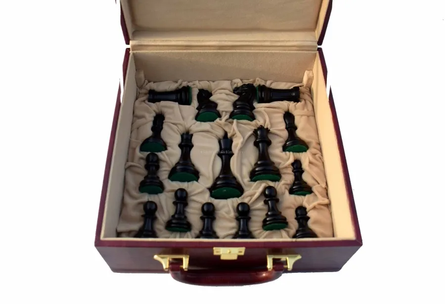 obrazek 4 Luksusowe pudełko serii Royal z rączką do przechowywania szachów - The Chess Empire
