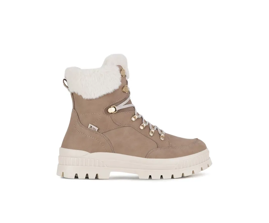 obrazek 1 Rieker Revolution Lifestyle Botki W2174-20 Beżowy