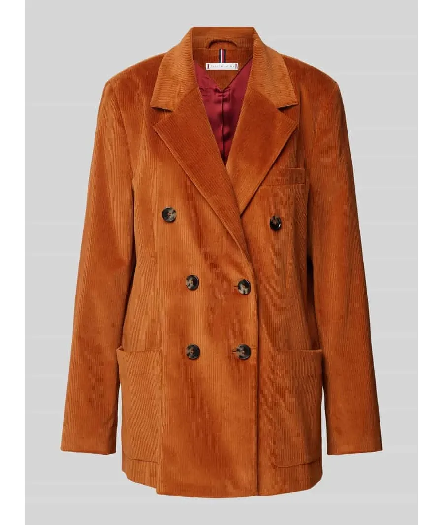 obrazek 1 Żakiet o kroju relaxed fit ze wzorem w paski model ‘CORDUROY’