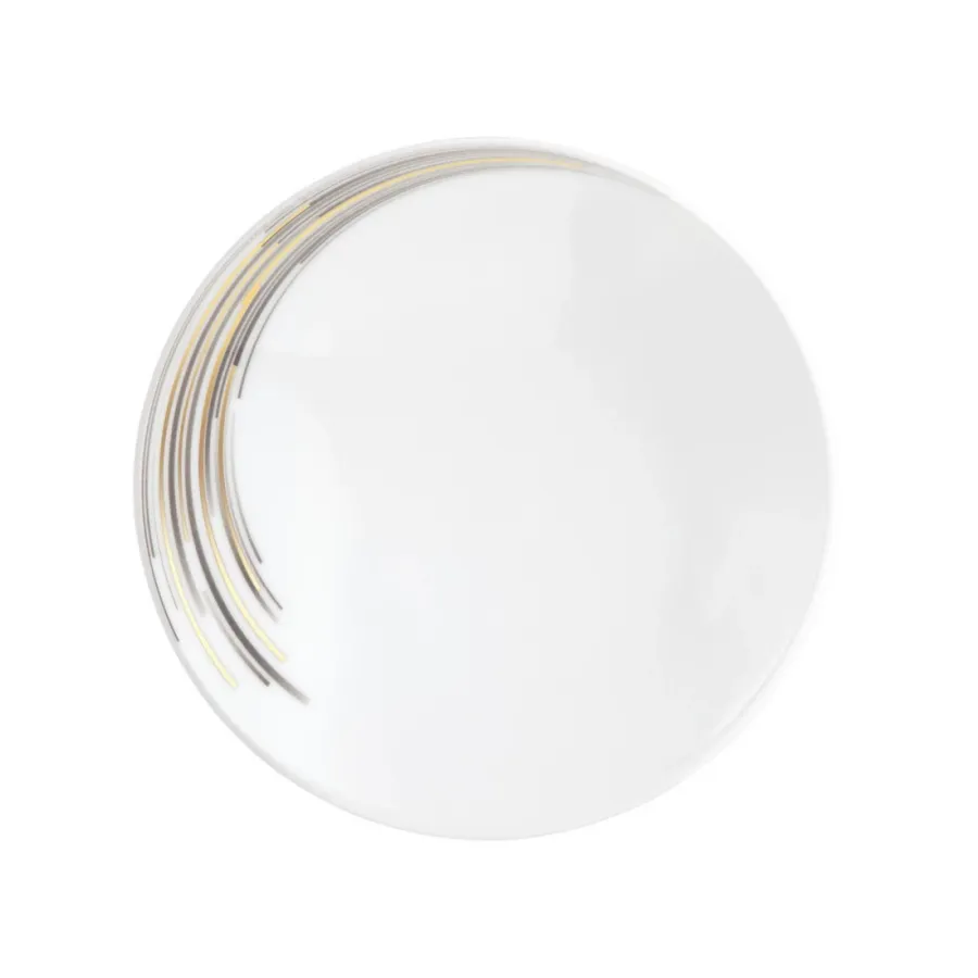 obrazek 1 Pięknie zdobiony porcelanowy okrągły talerz 16,5 cm - Seltmann Weiden