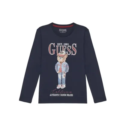 Zdjęcie Guess Bluzka L5YI30 K8HM4 Granatowy Regular Fit