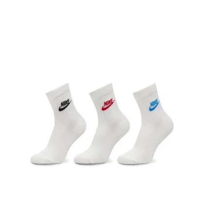 Zdjęcie Nike Zestaw 3 par wysokich skarpet damskich DX5025 Biały