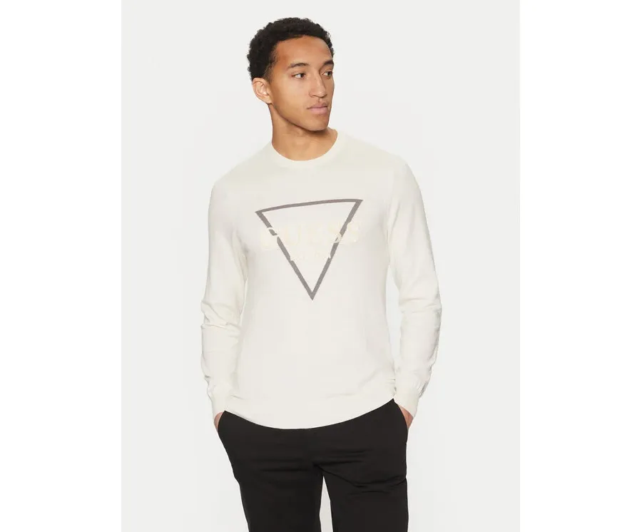 obrazek 1 Guess Sweter M5RR02 Z3KI1 Écru Regular Fit