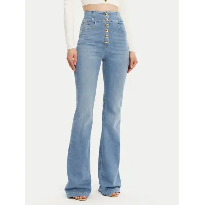 Zdjęcie Elisabetta Franchi Jeansy PJ82D51E2 Niebieski Regular Fit