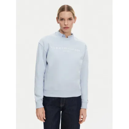 Zdjęcie Tommy Hilfiger Bluza WW0WW39791 Błękitny Relaxed Fit