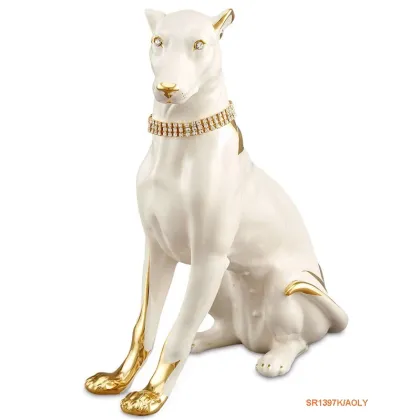 Zdjęcie Piękny ceramiczny pies do stylowych wnętrz - włoska marka Ahura