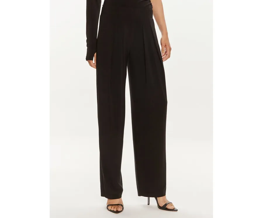 obrazek 1 NORMA KAMALI Spodnie materiałowe KK4237PLC32001 Czarny Relaxed Fit
