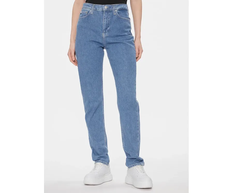 obrazek 1 Calvin Klein Jeans Jeansy Authentic Slim Straight J20J222749 Niebieski Straight Leg