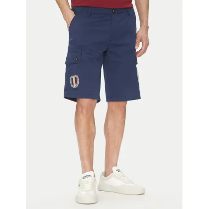 Zdjęcie Aeronautica Militare Szorty materiałowe 251BE257CT3510 Granatowy Regular Fit