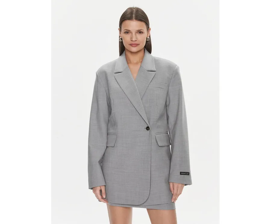 obrazek 1 Herskind Marynarka Verner 5002879 Szary Oversize