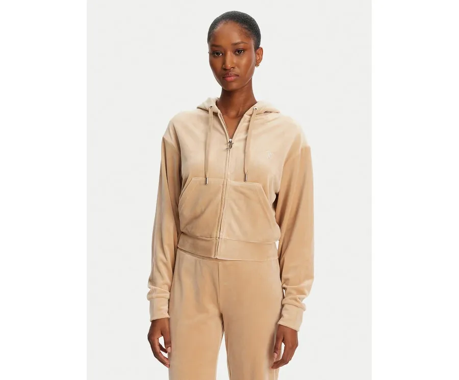 obrazek 1 Juicy Couture Bluza Iccle JCWAS125308 Beżowy Loose Fit