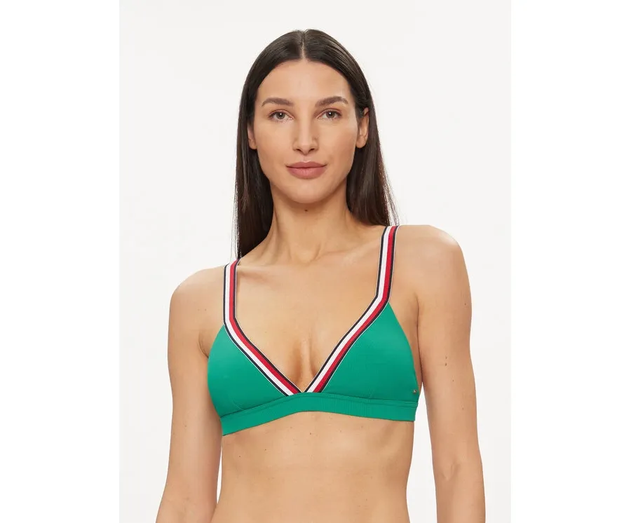 obrazek 1 Tommy Hilfiger Góra od bikini UW0UW05290 Zielony