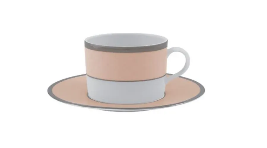 obrazek 1 Luksusowa porcelanowa filiżanka do herbaty ze spodeczkiem