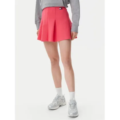 Zdjęcie Tommy Jeans Spódnica mini Badge DW0DW20268 Różowy Regular Fit