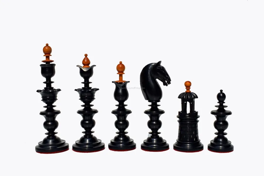 obrazek 3 Charakterystczyna reprodukcja zestawu figur Selenus - The Chess Empire