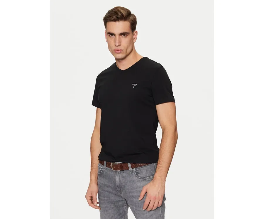 obrazek 1 Guess T-Shirt U97M01 KCD31 Czarny Slim Fit