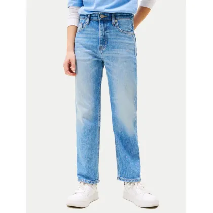 Zdjęcie Tommy Hilfiger Jeansy Skater KB0KB10020 Niebieski Straight Fit