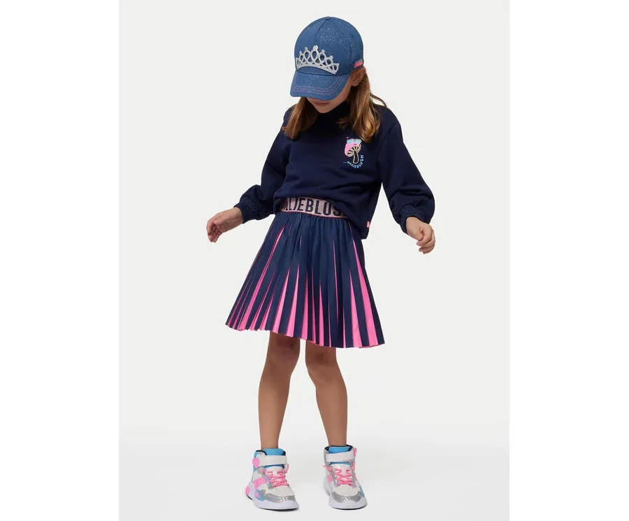 obrazek 1 Billieblush Bluza U20661 Granatowy Regular Fit