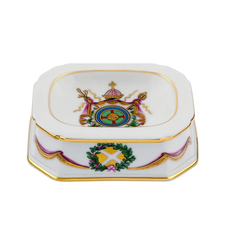obrazek 1 Porcelanowa unikatowa solniczka José Manuel D. Pedro IV - Vista Alegre