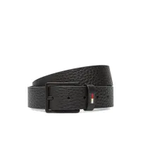 Zdjęcie Tommy Jeans Pasek Męski Tjm Elevated Flag Leather 3.5 AM0AM13418 Czarny