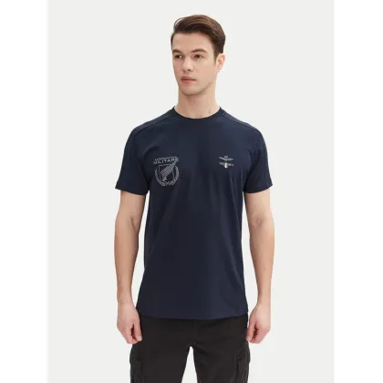Zdjęcie Aeronautica Militare T-Shirt 251TS2380J674 Granatowy Regular Fit